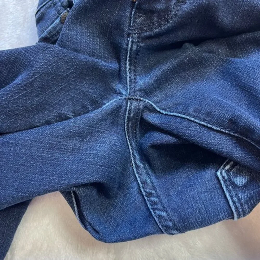 Levi's‎ Girl's Dark Wash Jeans and Unicorn Birthday Girl Tie-Dye Shirt Size 6
